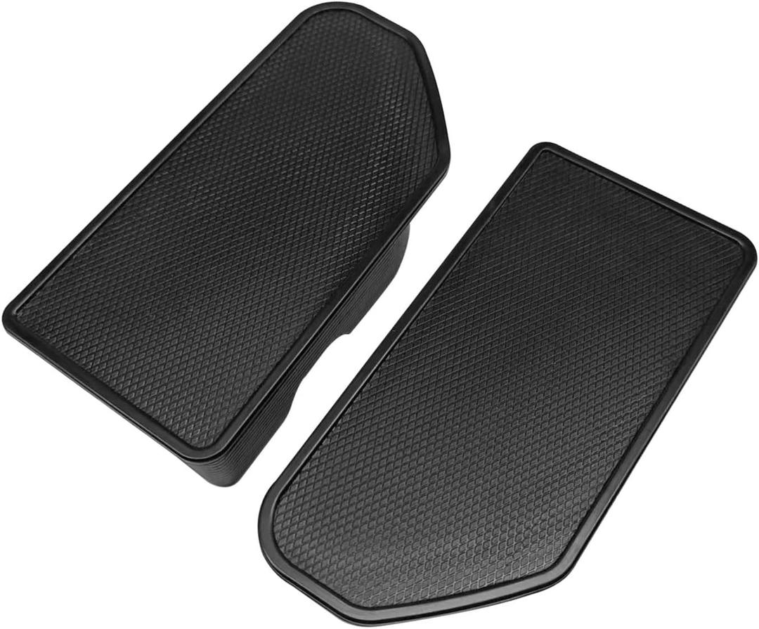 Bed Rail Hole Plugs Custom Stake Pocket Covers Compatible with 2019-2023 GMC Sierra and Chevy Silverado 1500 2500HD 3500HD Sierra Denali SLE SLT AT4 Silverado High Country LT LTZ (2  Pack)