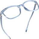 LifeArt Blue Light Blocking Glasses, Anti Eyestrain, Computer Reading Glasses,TV Glasses for Men and Women
