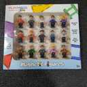Playmags Magnetic Figures Community Set of 15 Pieces - Play People Perfect for Magnetic Tiles Building Blocks - STEM Learning Toys Children  Magnet Tiles Expansion Accessories Pack (Styles May Vary)