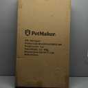 Indoor Pet Gate - 3-Panel Folding Dog Gate for Stairs or Doorways - 54x32-Inch Tall Freestanding Pet Fence for Cats and Dogs by PETMAKER (Brown)