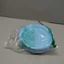 Exquisite Plastic Dessert/ Salad Plates - Solid Color Disposable Plates - 50 Count … (10 Inch, Light Blue)