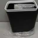 Yatmung Touchless Bathroom Trash Can - 2.5 Gallon Smart Trash Can Sensor Motion - Skinny Trash Bin with Lid - Electric, Narrow, Plastic, Auto Open - Small Slim Automatic Garbage Can (Black)