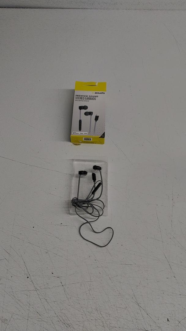 ACOUSTIX PREMIUM SOUND STEREO EARBUDS