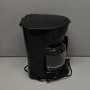 Mueller 12-Cup Drip Coffee Maker - Borosilicate Carafe, Auto-Off, Reusable Filter, Anti-Drip, Keep-Warm Function, Clear Water Level Window Coffee Machine, Kitchen Essentials & Accessories