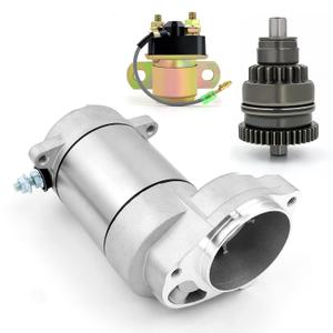 Starter Motor Drive Bendix Relay Solenoid for Polaris Trail Blazer 250 2004 3085393 18331 18331N SM13298 SM-8 410-54006 SMU0034 495714 49-5714 PA-101 PA-101A 113527