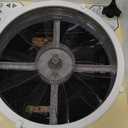 MAXXAIR Maxxfan Deluxe Vent, Fan and Vent Cover All in One - Powerful 10-Speed Reversible Fan with Thermostat, Built-in Rain Cover, Remote Control, Intake & Exhaust Fan, Smoke (00-07500K)