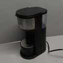 K Cup Coffee Maker. Pod Coffee Machine 14 OzGround Coffee Maker. (Deep Black)
