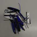 12PCS LED Rock Strip Lights:Car LED Lights Wheel Fender Exterior Underglow for Golf Cart Wrangler Offroad Truck RV UTV ATV Snowmobile (Blue)