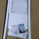 Garvee Toy Storage Organizer with Movable Drawers, Kids Bookshelf with Hidden Wheels & Open Cubbies, Multifunctional Floor Storage Chest for Playroom, White