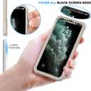 ORETECH for iPhone 11 Pro Case, with [2 x Screen Protectors] [10 Ft Military Grade Drop Test] [Camera Protection] 360 Shockproof Slim Thin Phone Case iPhone 11 Pro Cover 5.8" - Stone