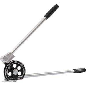 5/8" Pipe Tube Bender, 180 Manual Pipe Tubing Bender Roller, for Stainless Steel Iron Aluminum Copper Pipe Tube Bending Tool