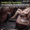 Floor Mats for Toyota RAV4 2026 Hybrid,All Weather Floor Liners & Trunk Cargo Liner with Backrest Mat and Car Trunk Organizer Accessories