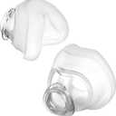 Medihealer 2 Packs Replacement Cushion for Wisp, Nasal Replacement Cushion for Wisp Fabric and Silicone Frame, Not Fit Dreamwisp, Great Value Supplies (L)