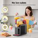 AAOBOSI Slushie Machine for Home, Frozen Drink Machine with Cookbook, Margarita Machine with 6 Presets Programs, No Ice Needed, Auto Cleaning, Slushy Maker for Frozen Margaritas, Cocktails, Frapps