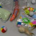 41 Pcs Interactive Cat Toys for Indoor Cats, Kitten Toys with Soft Pillow, Catnip Toys, Chew Rope, Feather Wand, Springs and Balls for Indoor Kittens