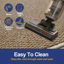 Faux Jute Runner Rug 2'x6', Washable & Non-Slip, Warm Taupe