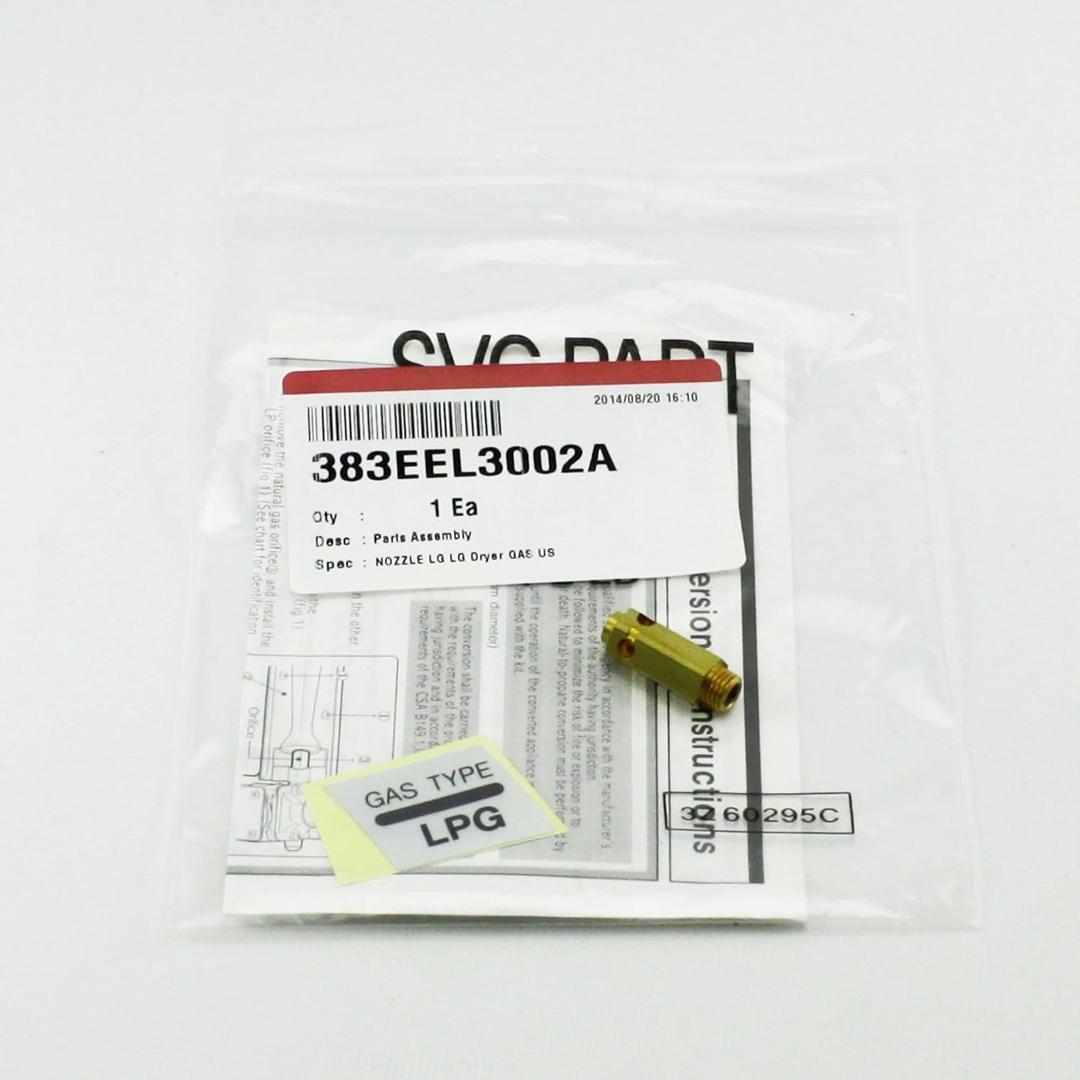 LG 4948EL4002B Genuine OEM Orifice Propane for LG Dryers