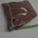 Romanstile Round Waterproof Tablecloth, Stain Resistant Washable Table Cloths Wrinkle Free Polyester Table Covers for Kitchen Dining Party Wedding Indoor and Outdoor - Brown, 108 Inch