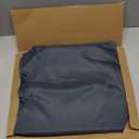 sancua Round Tablecloth - 70 Inch - Water Resistant Spill Proof Washable Polyester Table Cloth Decorative Fabric Table Cover for Dining Tables, Buffet Parties and Camping, Grey