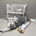 goodleben Double Bed Rail for Elderly Adults Safety, Adjustable Bed Assist Rail, Dual Side Bed Rail for Seniors Safety, Under Mattress Bed Guard Rail for Fall Prevention, Fits Twin/Full/Queen Beds