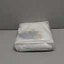 Off White Sheer Curtains 100 Inches Long 2 Panels, Thin Textured Linen Look Ceiling Curtains & Drapes for Living Room, Rustic See Through Window Decor, Pinch Pleat Sliding Glass Door Curtain