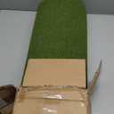 Golf Hitting Mat with Ball Tray, 5x4 & 6x4 ft, 26mm/31mm Thick, Standard & Alignment Line Options, Premium Golf Practice Mat for Indoor Outdoor Swing & Chipping, Green 