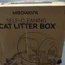 Meowant Automatic Self Cleaning Cat Litter Box with APP Control, Odor Free, Cat-Safe Anti-Stuck Technology, Larger Space & Low Entry for Multiple Cats, Kittens & Senior Pets