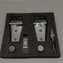 Rampage Products Hood Kit for Jeep Wrangler JK | Polished, Stainless Steel | 87466 | Fits 2007-2018 Jeep Wrangler JK/JKU