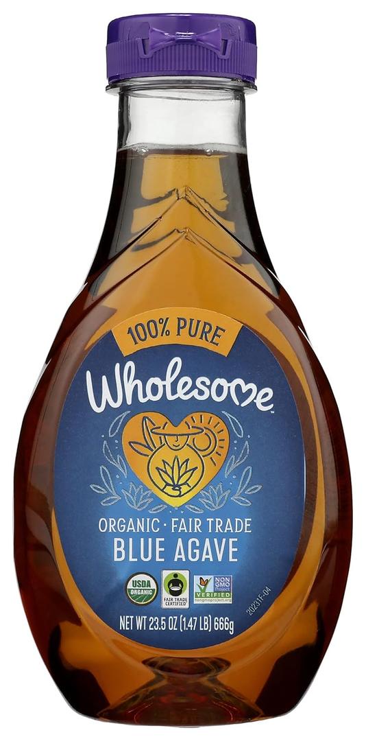 Wholesome Sweeteners, Blue Agave, Light, Organic, 23.5 oz, BBD: SEP 17, 2028