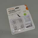 AIEVE 4 Pack Stand Mixer Attachment Holders Compatible with Kitchenaid Mixer Accessories,Flex Edge Beater, Flat Beater, Dough Hooks and Wire Whip Organizer