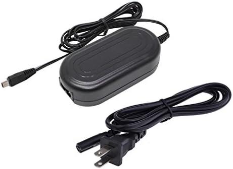 AC Power Supply Adapter Charger for Canon ZR800 ZR830 ZR850 ZR900 ZR930 ZR950 ZR960 - Replacement for CA-590, US Plug