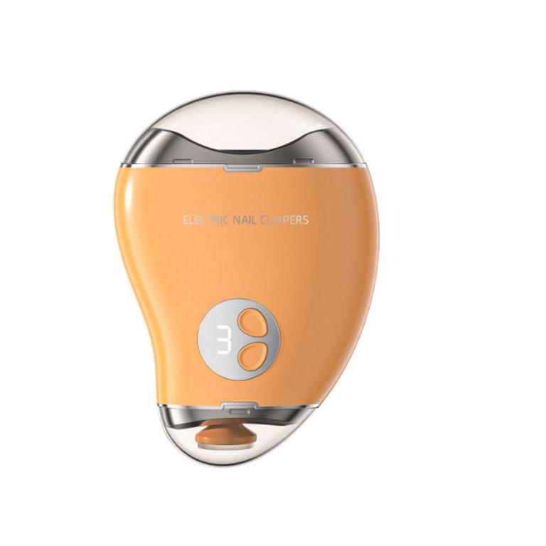 Electric nail polisher, automatic, 2-in-1 nail buffer, anti-splash nail polishing machine for babies and children