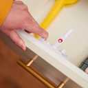Safety 1st - Secure-to-Explore Adhesive Cabinet Locks Baby Proofing, Child Locks for Cabinets and Drawers (8 Locks), White