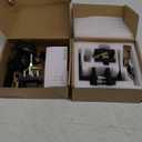 Exterior Door Lock Set, Combo Lock-Heavy Duty Black Door Handle and Single Cylinder Deadbolt Lock, Keyed Alike Door Locks for Front Door(Matte Black,2Pack Set)