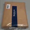 Bedsure Taupe Duvet Cover Full Size - 3 Pieces Prewashed Extra Soft Cotton-Like Bedding Set, Includes 1 Duvet Cover 80x90 Inches with Zipper Closure & 2 Pillow Shams, Comforter Not Included