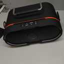 RHM K666PLUS Karaoke Machine with 2 Wireless Mics & Beat-Sync LED Lights, 60W Rich Stereo Sound, Voice Beautifier, 7 Hours Playtime, Bluetooth/AUX/USB/PC Connection, for Indoor & Outdoor Parties