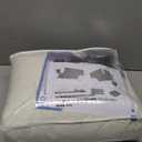 TAOCOCO 100% Waterproof Recliner Cover, Non-Slip Washable Reclining Couch Cover with Elastic Leg Straps, Furniture Protector for Dogs (Off White, 3 Seater)