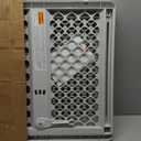 MYPET Universal Pet Gate: 26 - 42 Wide Dog Gate for Doorways with Pressure Fit or Swinging Door Hardware Mounting Types Included: 26" Tall; Gray