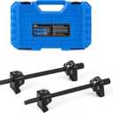 Orion Motor Tech 2pc Macpherson Strut Spring Compressor Tool Set with 10.5" Range, Heavy Duty Coil Spring Compressor Tools with 1/2" Square Drive, 13/16" Hex Strut Compressors for Car Truck, Black
