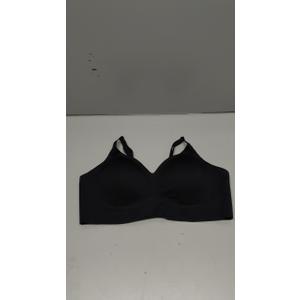 OEAK Womens Wireless Bras Comfortable Push Up Bra No Underwire Bra Full Support Lift Bralette Everyday Seamless Tshirt Bras, Large