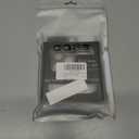 Metal Frameless Phone Case Compatible with iPhone 14 Pro Phone Models Minimalist Bumper Shell (Black Metal)