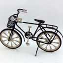 Dollhouse Miniature 1:12 Scale Black Bicycle #G8140