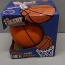 Silent Basketball Size 5 (27.5")  Not Vacuum Shipped - 2025 Upgraded Airless Soft Foam Ball Soundless for Quiet Dribbling and Indoor Training  Real Feel Higher Bounce No Noise (Dark Orange)