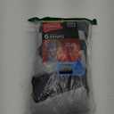 Hanes Men's FreshIQ Odor Control ComfortSoft Moisture Wicking Tagless Tank Undershirts (XX-Large, Black/Grey - 6 Pack)