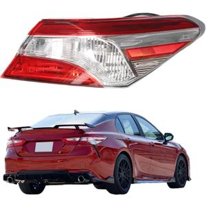 marddpair RH Passenger Side Outer Tail Light Replacement for Toyota Camry 2018-2020 Right Tail Lamp 8155006720 TO2805134