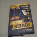 APEXUP Compression Knee Brace for Women, Copper Compression Sleeve for Knee Support, Arthritis Pain Relief, Meniscus Tear, ACL, Running (Large, Dark Grey+Pink)