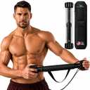 Bullworker X5 Pro 28" Isometric Exercise Equipment, Portable Gym Trainer 0 to 150 lbs Variable Resistance, Upper Body Workout, Chest, Arms, Back, Shoulder & Abs Gear for Men & Women