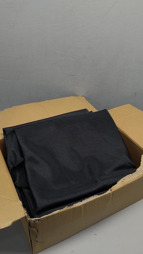 8 Pack Black Round Tablecloths 90 Inch Black Table Cloth Stain and Wrinkle Resistant Reusable and Washable Polyester Fabric for Buffet Wedding Party and Banquet