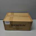 SNOWSUN Acrylic Paint Set, 6 Colors (1L/42.4 fl oz Each) Large Bulk Acrylic Paints, Gloss Non-Toxic Heavy Body Paints - Thick Art Paints for Multi-Surface Canvas Wood Ceramic Fabric Wall- Ideal for Artists & Beginners (titanium white,carbon black,red,yellow,green,blue)