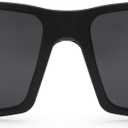 Gatorz Eyewear Marauder Sunglasses Black Anodized/Silver Logo Smoke Lens CNC-Machined Aluminum, Adjustable Fit Made in USA (GZ-12-031)
